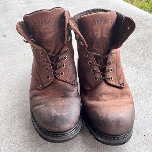 Like-new Ever Boots work boots